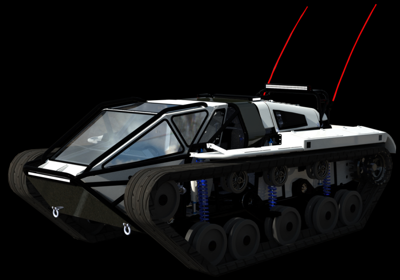 This ripsaw tank is the ultimate tool for the total annihilation of enemies