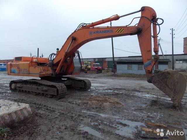Технические характеристики ек-270 (кранэкс)
