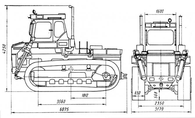 История создания и основные технические характеристики бульдозера т-330