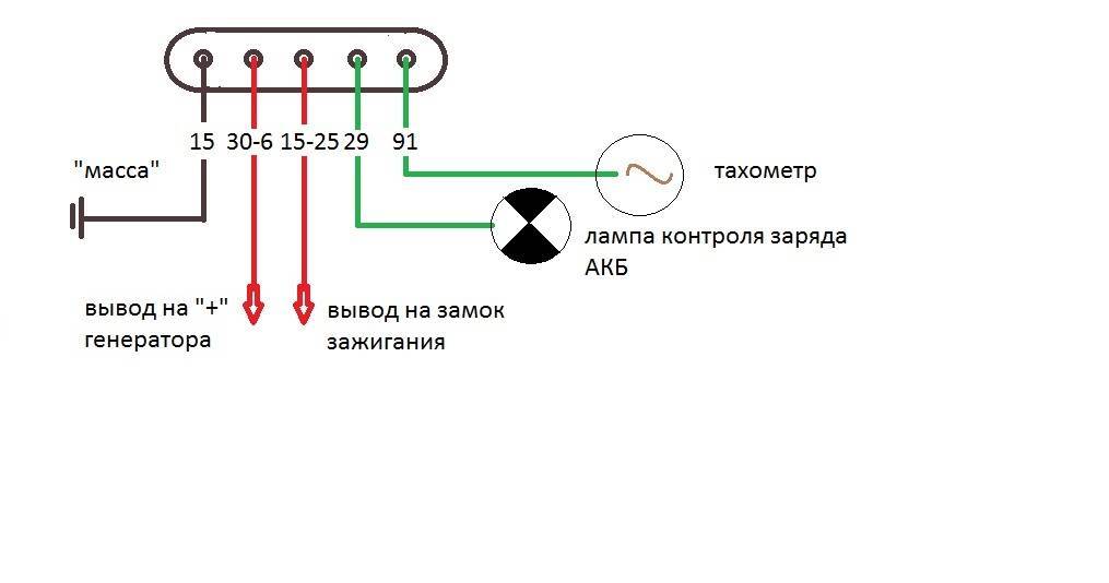 Подключение генератора КамАЗ: схема, как проверить устройство