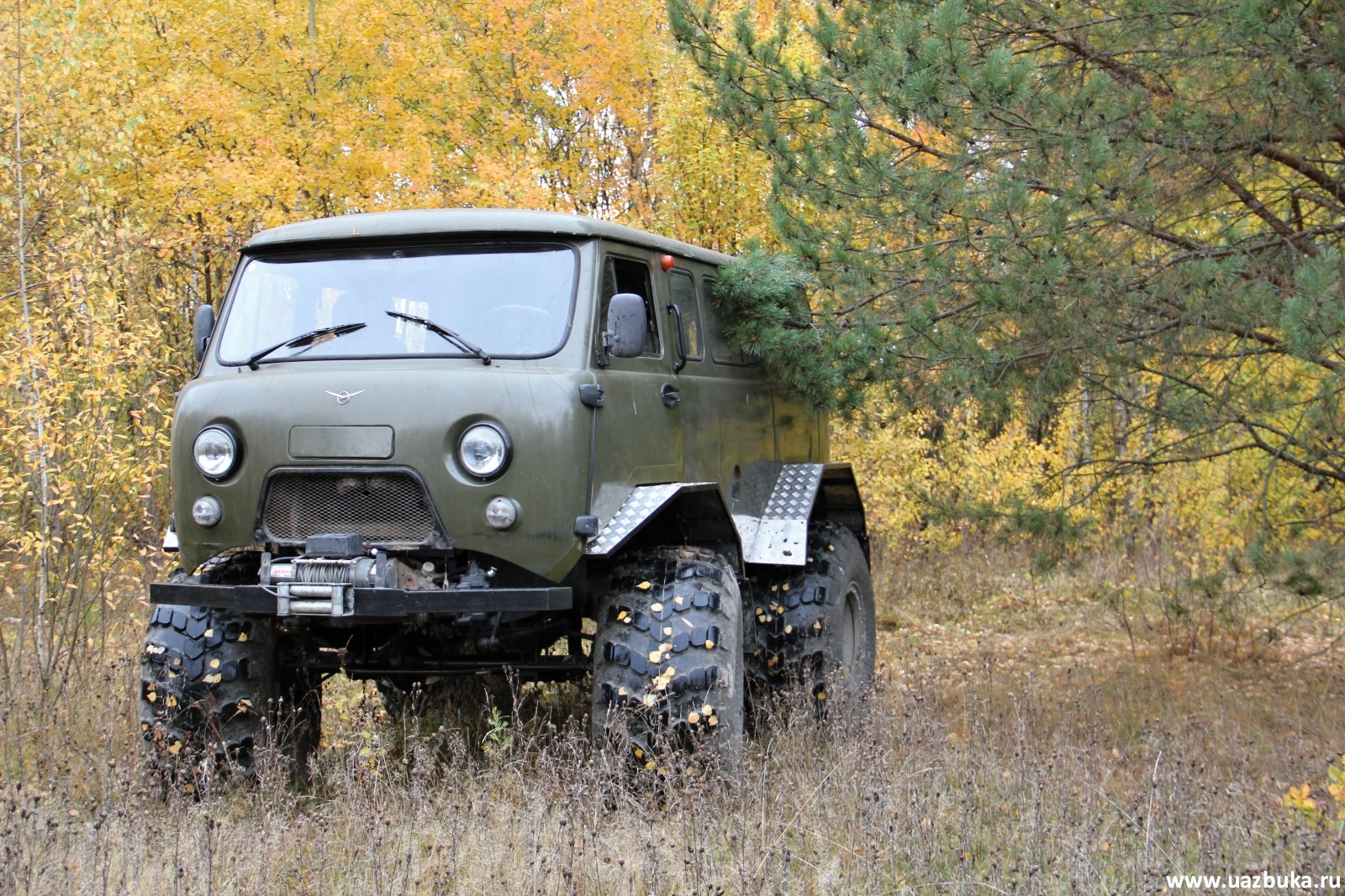 Вездеходы на базе ГАЗ-66 с необычным дизайном разработаны для военных целей