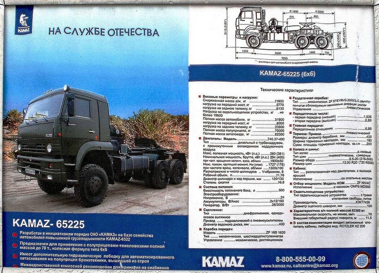 Камаз 53504 46 седельный тягач, технические характеристики