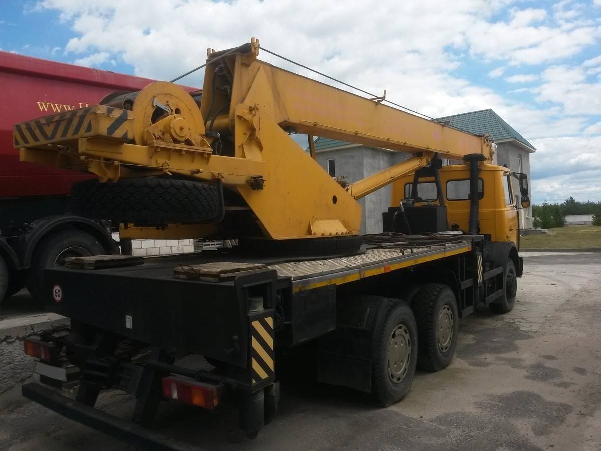 Кс-55727-1 автокран машека на шасси маз-630303 грузоподъемностью 25 тонн