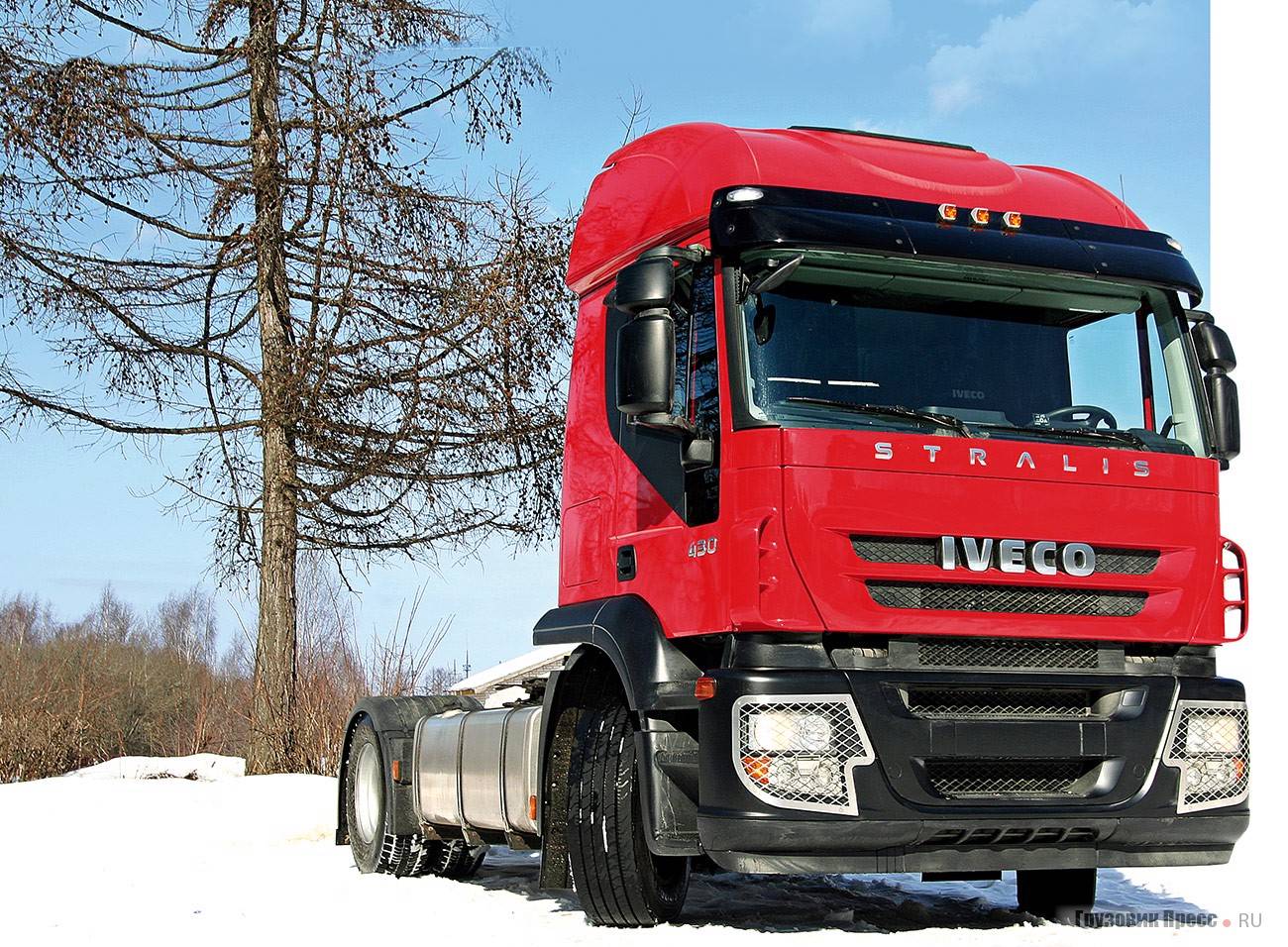 Итальянские магистральные тягачи Iveco Stralis