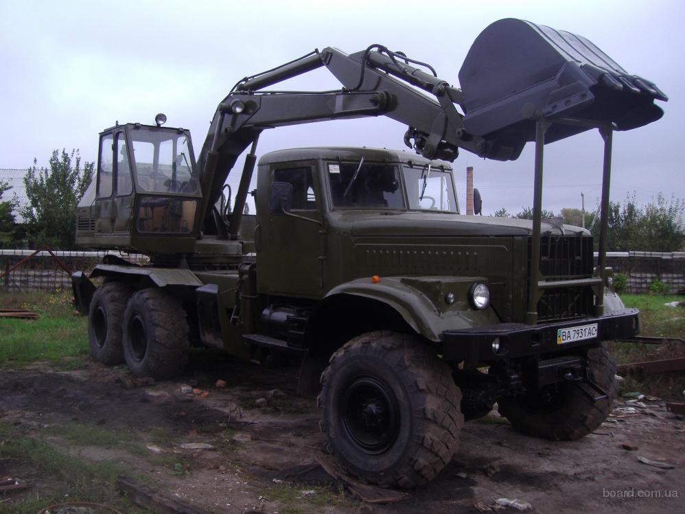 Характеристики самых распространенных экскаваторов краз-255б и 260