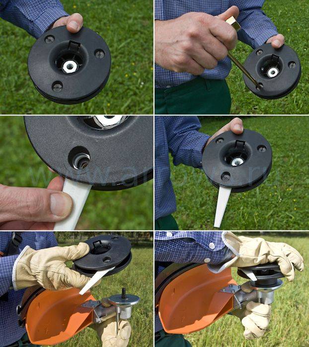 Правильная заточка ножа газонокосилки своими руками. как поставить нож на триммер заточить нож для мотокосы