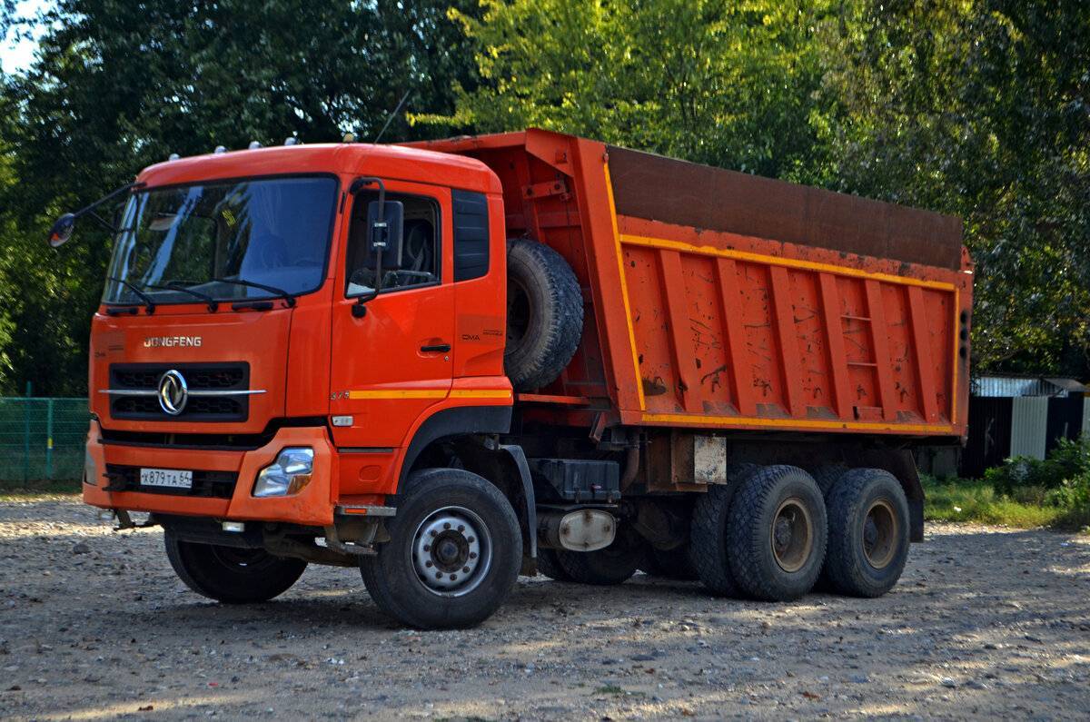 Самосвал dongfeng: технические характеристики и модельный ряд