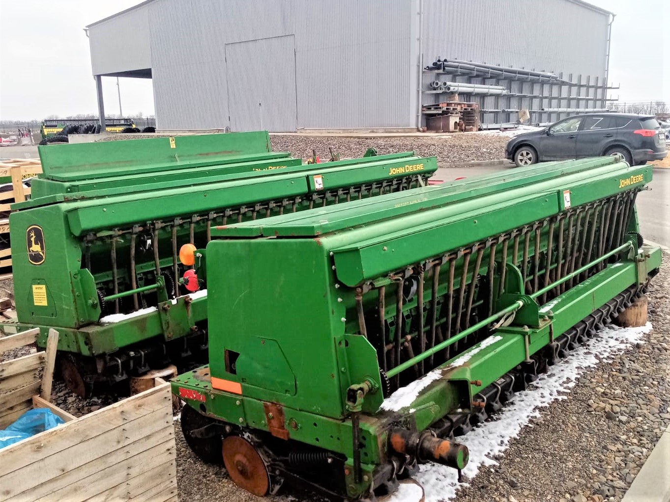 Сеялка john deere 455
