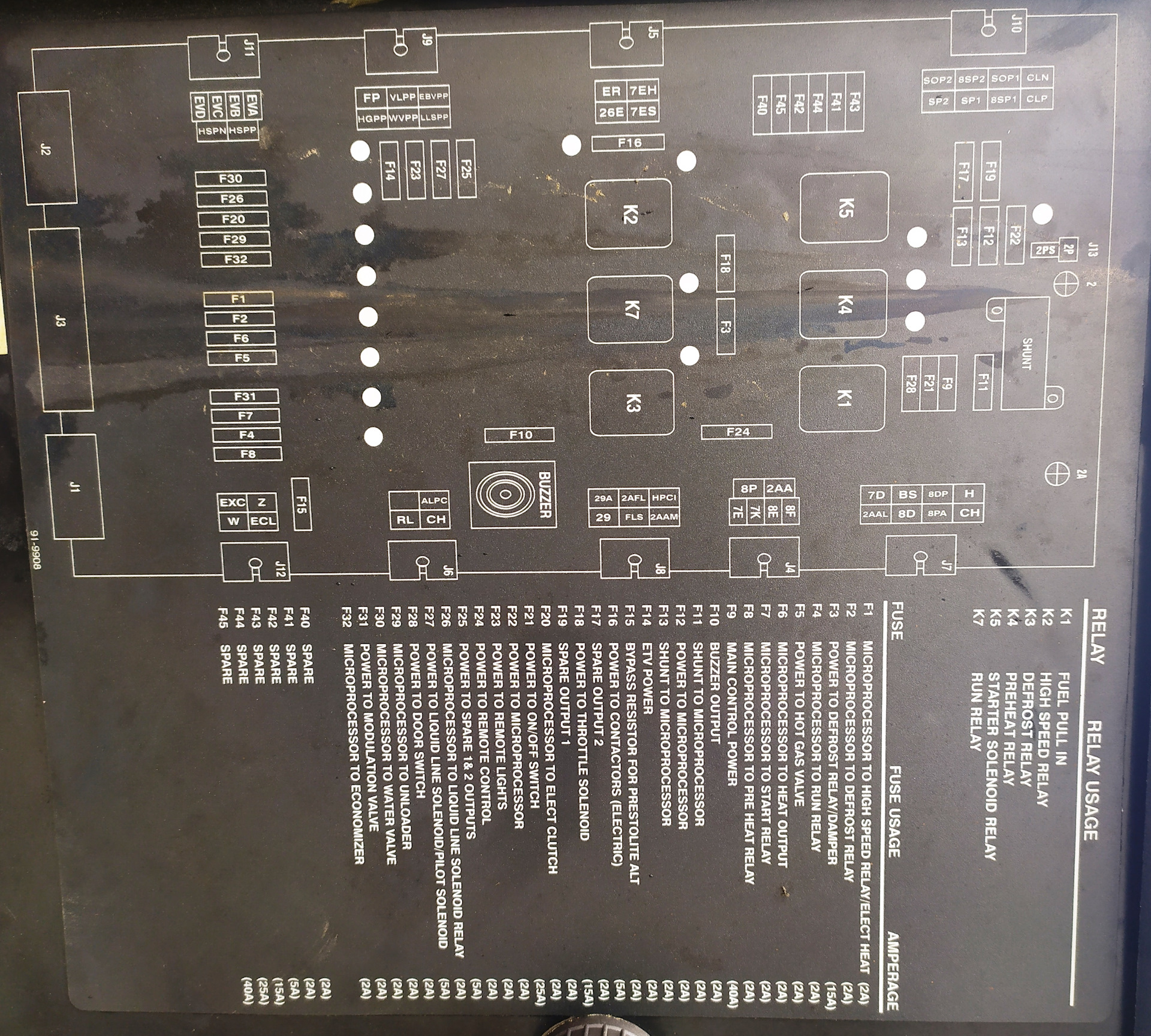 Коды ошибок рефрижератора thermoking sl 200 e