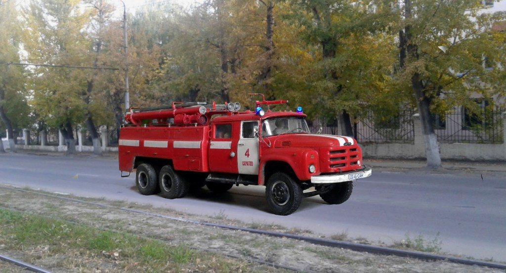 Грузовик зил-133 с удлинённой базой