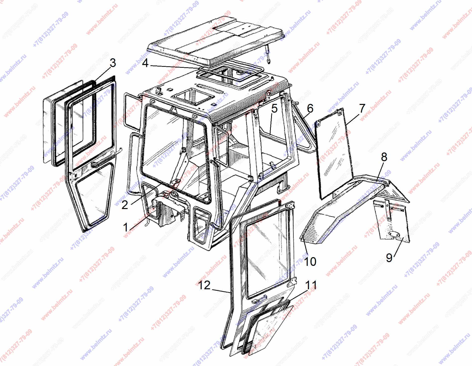Кабины тракторов самодельные – самодельная, 80, 82, как установить, чертеж, устройство, ремонт малой, переделка