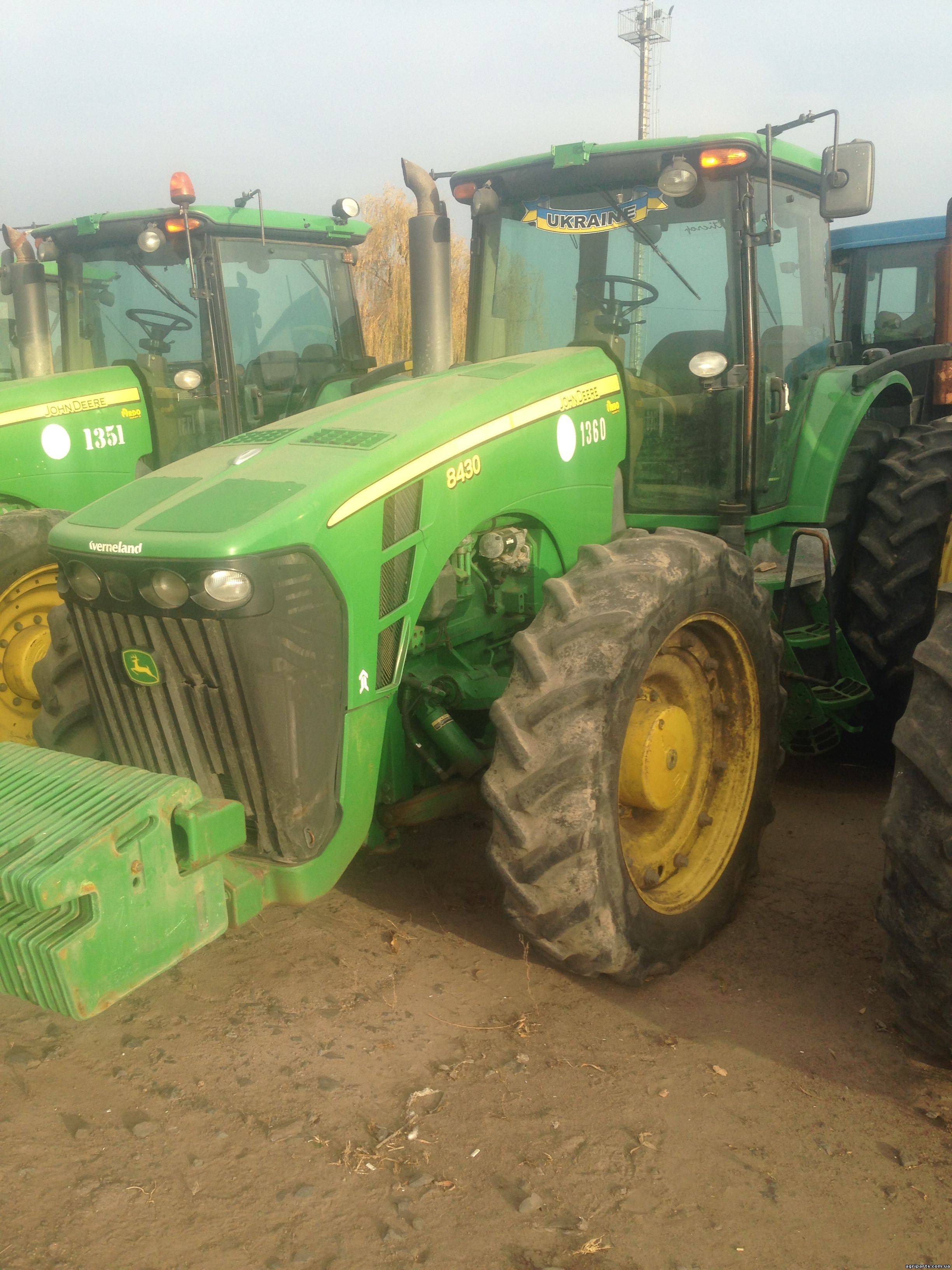 Тракторы джон дир (john deere) — техника с огромной производительностью