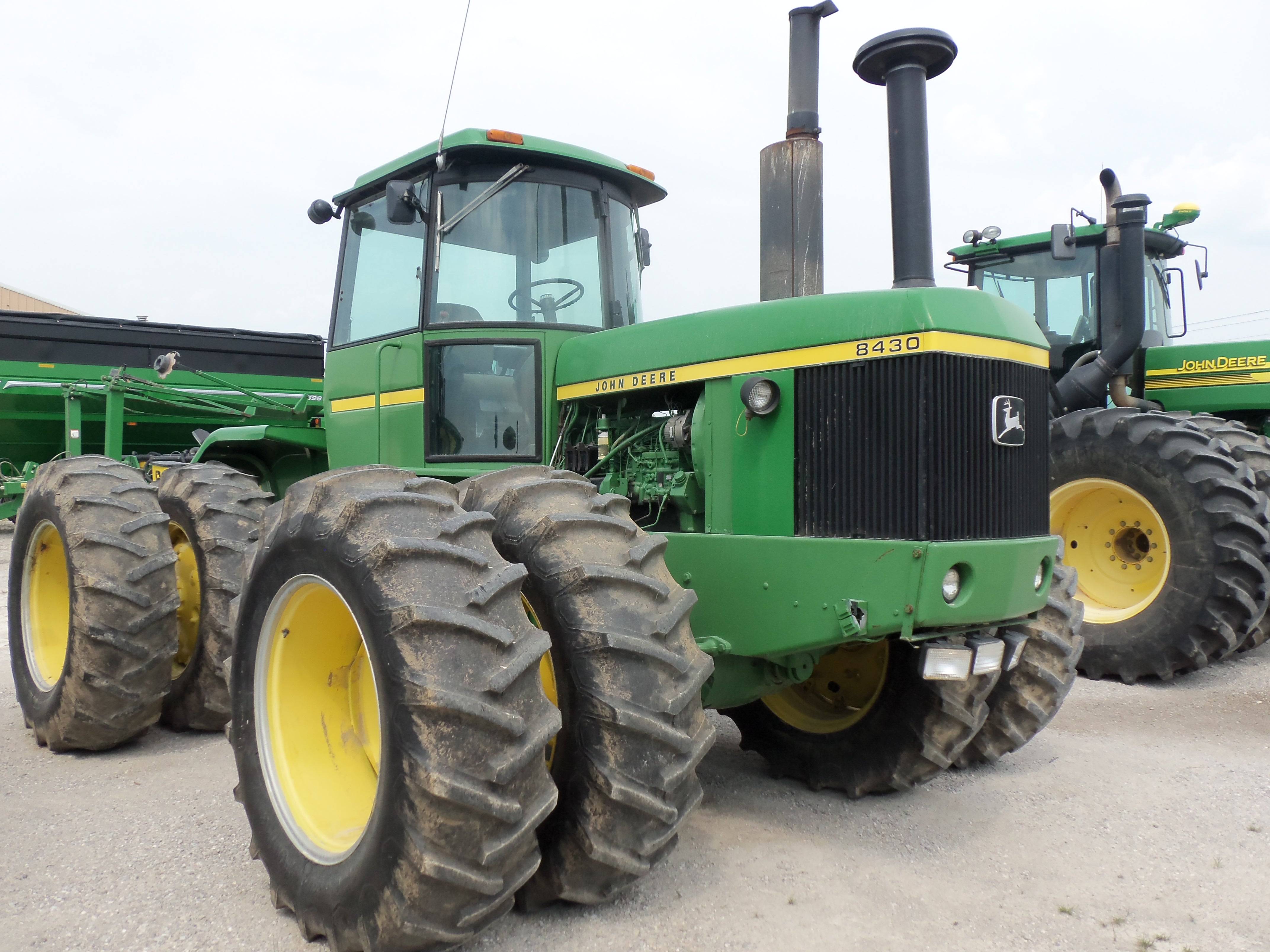 John deere 8430 row-crop tractor: review and specs - tractor specs