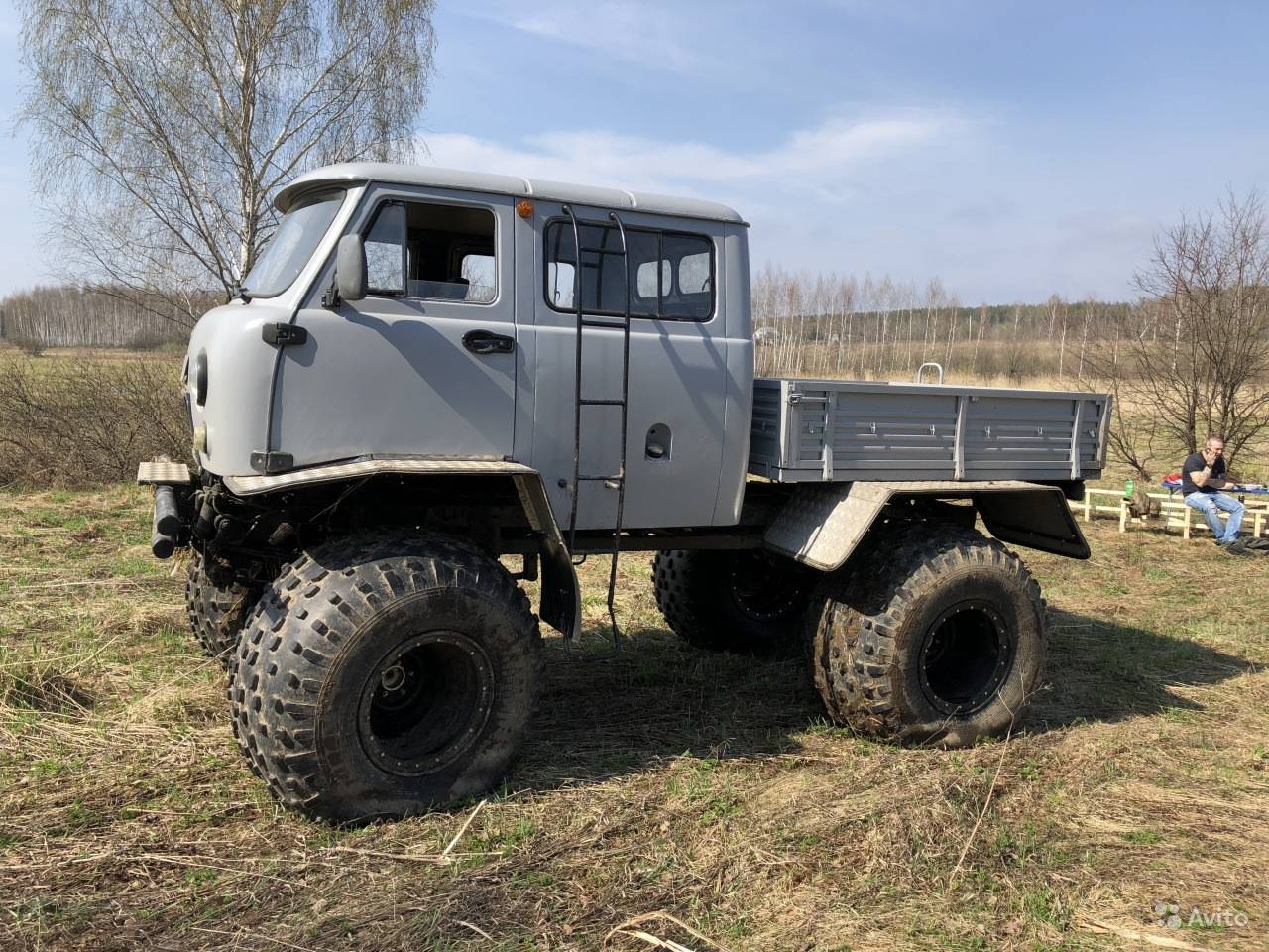 Уаз на шинах низкого давления — этапы переделки автомобиля