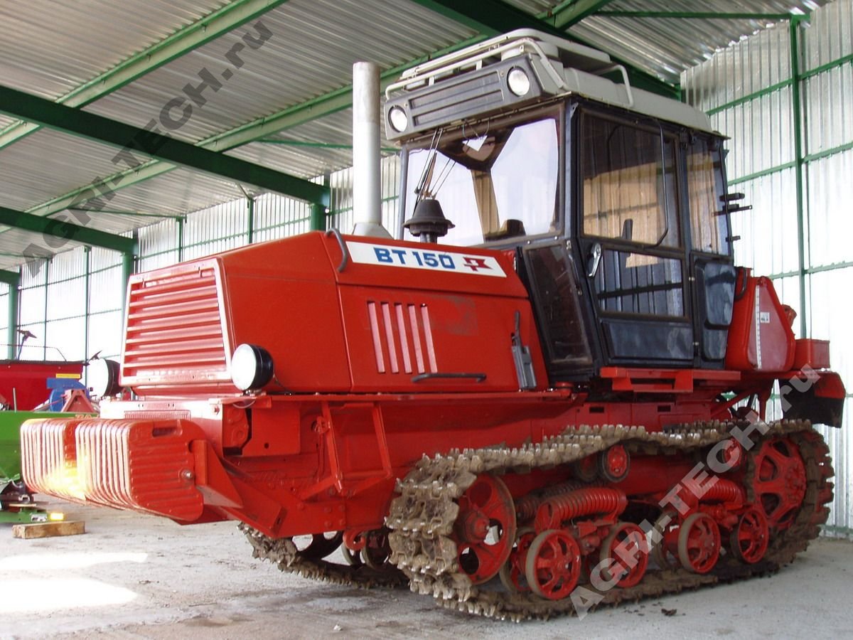 Трактор вт-150 — устройство и технические характеристики