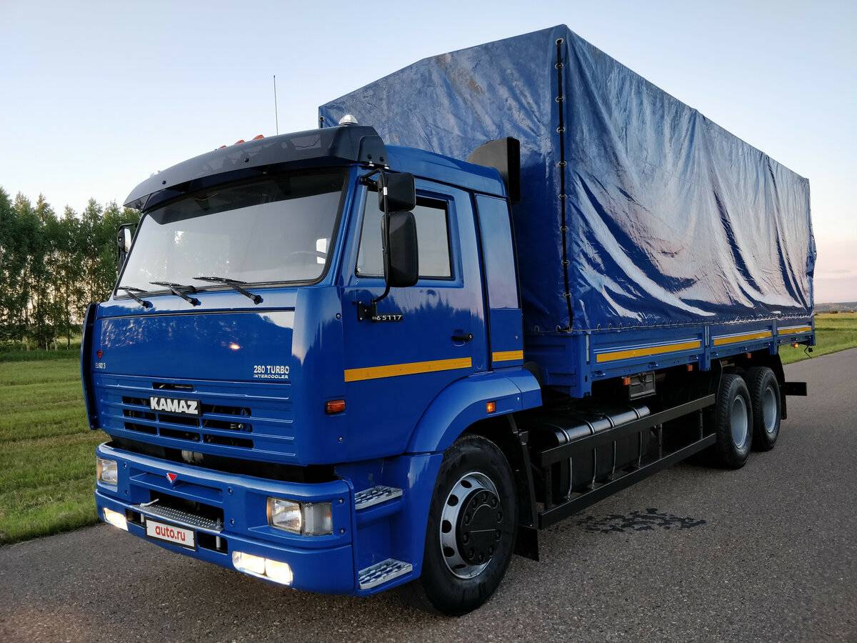Камаз-65117 технические характеристики, двигатель, размеры, грузоподъемность