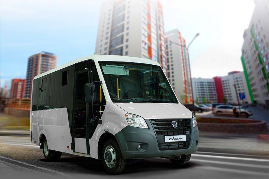 Популярные модификации пассажирских автобусов ГАЗель Next (Некст)
