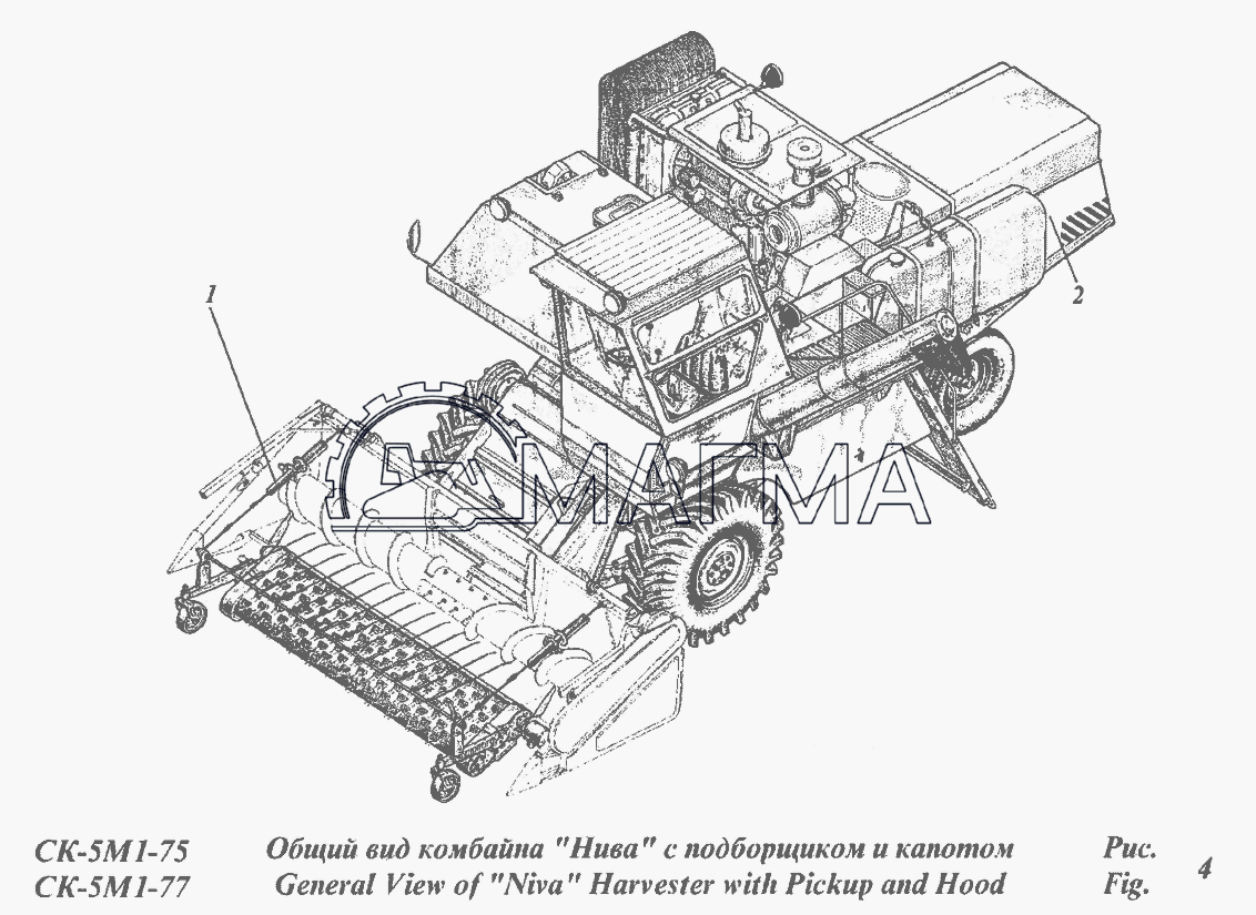 Комбайн “нива” ск-5. устройство, принцип работы, особенности эксплуатации