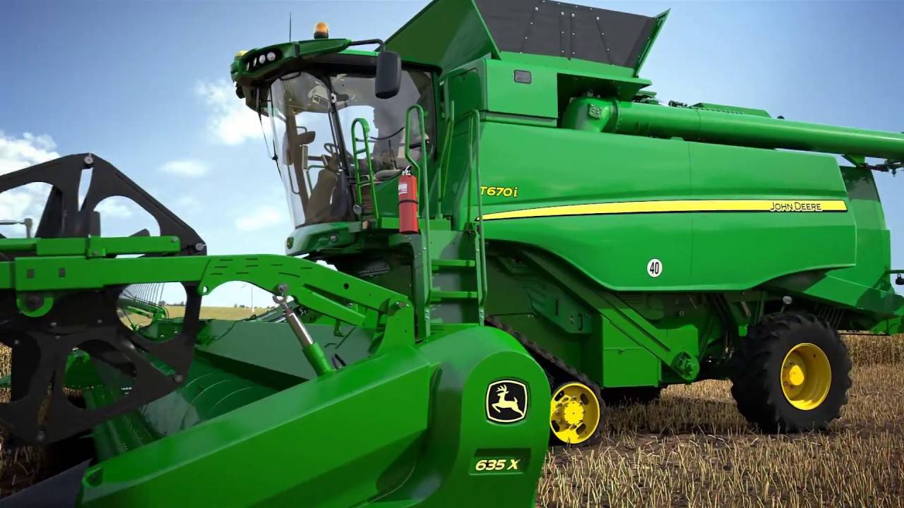 Комбайны джон дир (john deere)