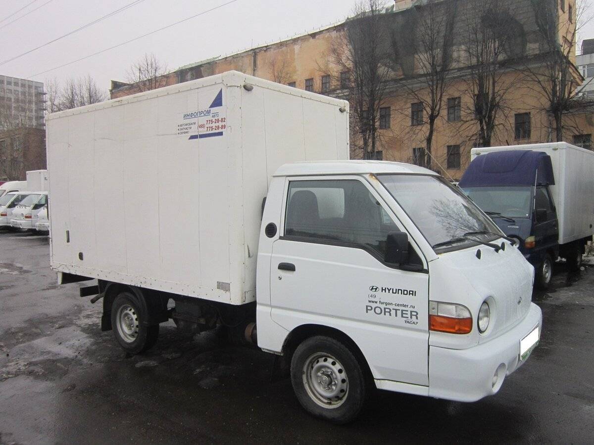 Hyundai porter — великолепный вариант для грузоперевозок по городу